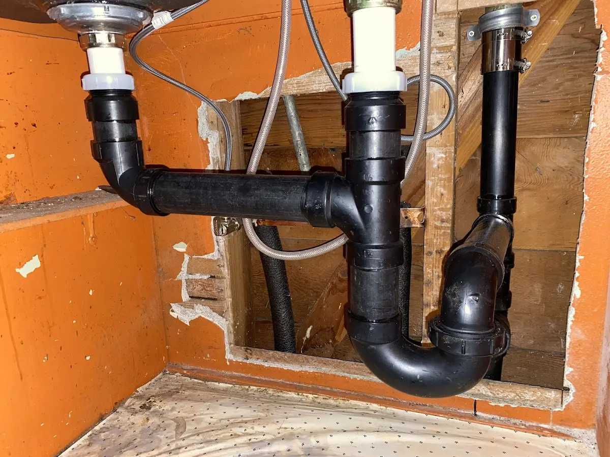 Professional Repiping Services equipment and tools on the job in Bremerton